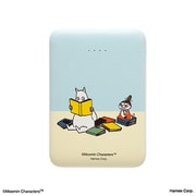 モバイルバッテリー 5000mAh ムーミン ムーミン&リトルミイ・ブック 360-969083