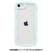 661-0537-053668 [U-FINE WavyFrame ケース iPhone SE（第3世代）/SE（第2世代）/8/7用 ミント]
