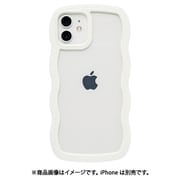 661-053705 [U-FINE WavyFrame ケース iPhone 12/12 Pro用 ホワイト]