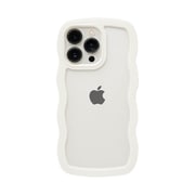 661-054245 [U-FINE WavyFrame ケース iPhone 13 Pro用 ホワイト]
