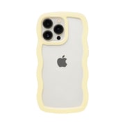 661-054252 [U-FINE WavyFrame ケース iPhone 13 Pro用 イエロー]