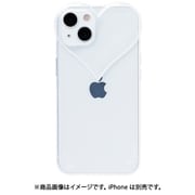 661-054641 [U-FINE ハートケース iPhone 13用 クリア]