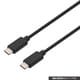 CY-P5CCCC3-BK [PS5用 コントローラー充電ケーブルType-CtoC3m ブラック]