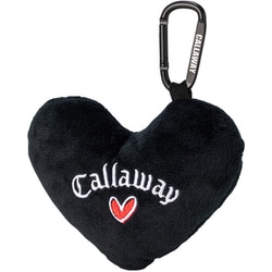 ハートポーチ LOVE CW HEART POUCH W140mm × H125mm × D52mm ブラック