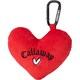 ハートポーチ LOVE CW HEART POUCH W140mm × H125mm × D52mm レッド