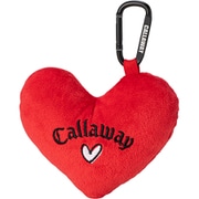 ハートポーチ LOVE CW HEART POUCH W140mm × H125mm × D52mm レッド