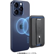 ESR Magnetic Wallet （HaloLock） - Midnight Black [MagSafe対応 カードケース ビーガンレザーウォレット]