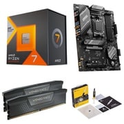 ASK ドリームパック 1 (AMD Ryzen 7 7800X3D+MSI B650 GAMING PLUS WIFI+CORSAIR DDR5-5600 32GB(16GB×2)メモリ+サーマルペースト) ASK-7800X3D-B650set