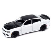 AWSP135A 1/64 2021 ダッジ チャージャー ホワイトナックル/ブラック [ダイキャストミニカー]