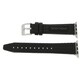 OUL0000501 [Apple Watch 38/40/41mm用 バンド ブラックレザー SS尾錠]