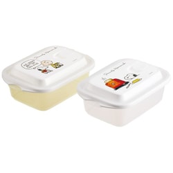 ランチグッズ FCNF2W SNOOPY/水彩 エアー弁ふわっと保存容器 L
