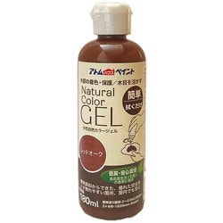 水性アトム自然カラージェル 180ML レッドオーク