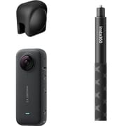 Insta360 X3スペシャルバンドルセット (Insta360 X3 + 114cm 見えない自撮り棒 + レンズキャップ) CINSAAQ/BYS