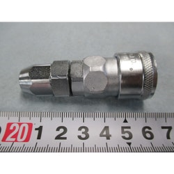エヤーパーツ 6.5×10mm ウレタンホース用ロータリーナットカプラ HC-2R
