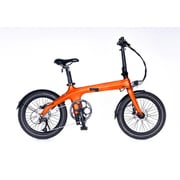折りたたみ電動アシスト自転車 VELMO Pegasus オレンジ