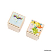 ディズニー/ピクサーキャラクター ノートPC/タブレット用 ブロック型 天然木スタンド トイ・ストーリー 677-963074