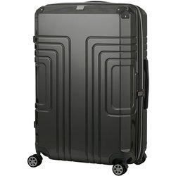 COMODO 鏡面拡張ダブルキャスターファスナーキャリー 90L（拡張時100L） グロスガンメタ 5519-70-GM