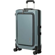 FIT（フィット） 拡張静音ダブルキャスターフロントオープンキャリー 24L（拡張55L） グレイッシュブルー 6031-60-BL