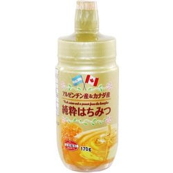 純粋はちみつ（アルゼンチン産＆カナダ産） 170g