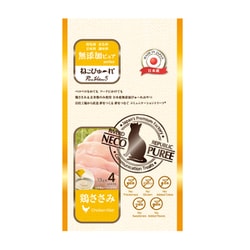 ねこぴゅ～れ 無添加ピュア PureValue5 鶏ささみ 13g×4本 [猫用おやつ]