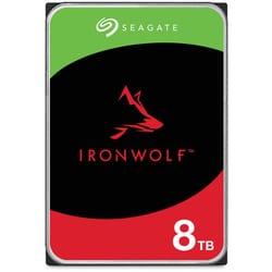 IronWolf NAS向け SATA6G接続ハードディスク 8TB ST8000VN002 IronWolf 8TB