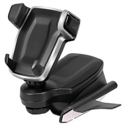 NZ850 [ノート/ ノートオーラ 専用スマホホルダー コンソール取り付け シルバー]