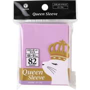 Queen Sleeve スタンダードサイズ（66×91mm）82枚入り パープル [トレーディングカード用品]