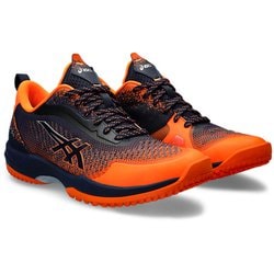 プレステージライト 5 オムニクレー ユニセックス テニスシューズ SHOCKING ORANGE/MIDNIGHT（800） 22.5cm 1043A021