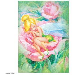 D-108-045 バラのなかでZZZ… [ジグソーパズル 108ピース]