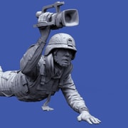 RM960 1/35 現用 戦場ビデオカメラマン [1/35スケール プラモデル]