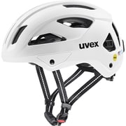 自転車ヘルメット 街乗り 通勤 通学 ドイツ製 uvex city stride MIPS Hiplok ホワイトマット56-59cm 4107290215