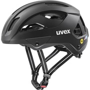 自転車ヘルメット 街乗り 通勤 通学 ドイツ製 uvex city stride MIPS Hiplok ブラックマット59-61cm 4107290117