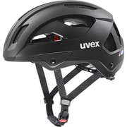 自転車ヘルメット 街乗り 通勤 通学 ドイツ製 uvex stride ブラックマット56-59cm 4107140115