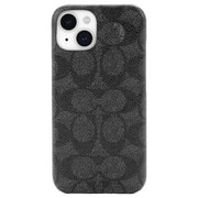 CH052690 [iPhone 15用 Coach Slim Wrap Case - Signature C Charcoal]