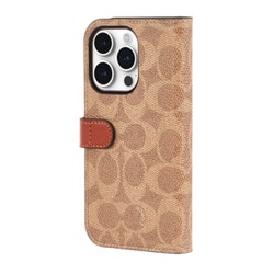 ヨドバシ.com - コーチ Coach CH052702 [iPhone 15 Pro用 Coach Folio 