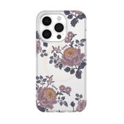 iPhone 15 Pro用 Coach Protective Case for MagSafe - Moody Floral/Purple CH052528