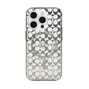 iPhone 15 Pro用 Coach Protective Case for MagSafe - Ombre Deep Forest CH052532