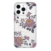 iPhone 15 Pro Max用 Coach Protective Case for MagSafe - Moody Floral/Purple CH052660