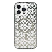 iPhone 15 Pro Max用 Coach Protective Case for MagSafe - Ombre Deep Forest CH052664