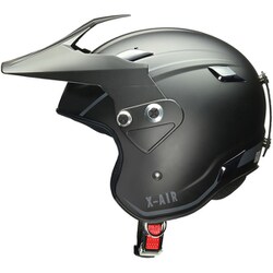 X-AIR RAZZO III ジェットヘルメット ホワイト Mサイズ（57-58cm未満