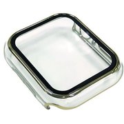 GRK-WS28GD [Apple Watch 41mm対応 全面保護 クリアケース ゴールド]