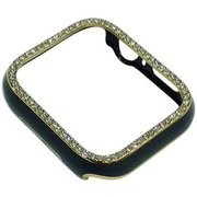 GRK-WS35BK [Apple Watch 41mm対応 側面保護 光沢ケース ブラックストーン]