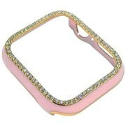 GRK-WM27PKGD [Apple Watch 44mm対応 側面保護 マッドメタリックケース ピンクゴールドストーン]