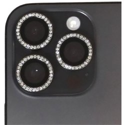 ALC23-15PRBK [iPhone 15 Pro/15 Pro Max/14 Pro/14 Pro Max用 9Hレンズカバー RSブラック]