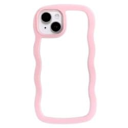 AIC23-MC15PK [iPhone 15用 moco フレームケース ピンク]