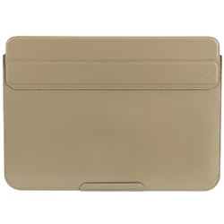 スタンドリリップインケース for MacBook MacBook Air ～13.6インチ/Macbook Pro ～14インチ対応 カーキ SZC-MB1403KH