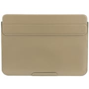 スタンドリリップインケース for MacBook MacBook Air ~13.6インチ/Macbook Pro ~14インチ対応 カーキ SZC-MB1403KH
