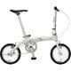 折りたたみ自転車 Dove SL 14×1.35 シングル Pホワイト BYA412PLUS