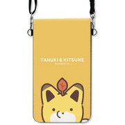 MTTK-21A [タヌキとキツネ スマートフォンポーチ キツネ]