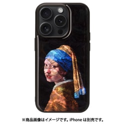 I26512i15PR [iPhone 15 Pro用 MagSafe 天然貝ケース 真珠の耳飾りの少女]